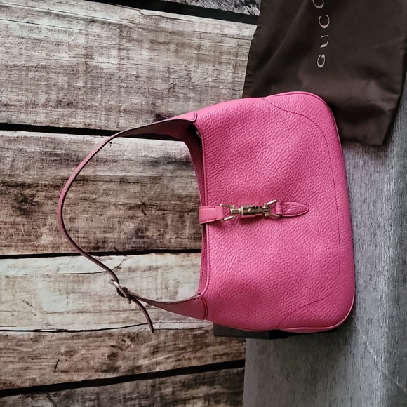 Gucci Bags Authentic Jackieo Style Leather Gucci Pink Purse Poshmark